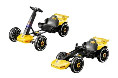 Електромобіль V-18 Formula 25 yellow з пультом, EVA-колеса, акумулятор 12V, музика Maraton купити