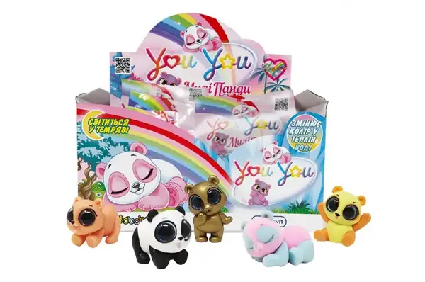 Колекційна фігурка-сюрприз YOU YOU - МИЛІ ПАНДИ 49/CN23 #SBABAM купити