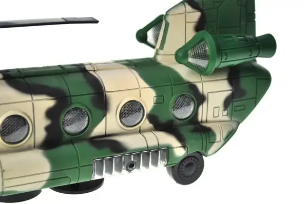 Вертоліт на батарейках, озвучений, зі світлом, в коробці 286-26 р.44*24*16см купити недорого в Україні, фото 2