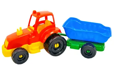 Трактор з причепом малий KW-07-711 KinderWay купити