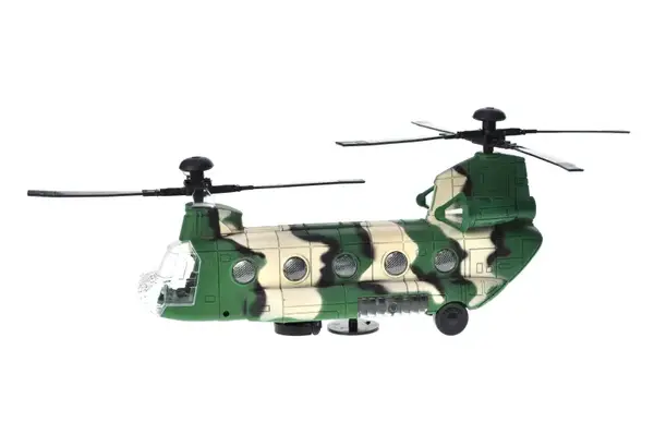 Вертоліт на батарейках, озвучений, зі світлом, в коробці 286-26 р.44*24*16см купити недорого в Україні, фото 6