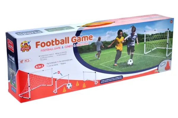 Футбольні ворота в коробці 89007,розмір воріт 43*21*21см, 22*11.5*14 см купити недорого в Україні, фото 2