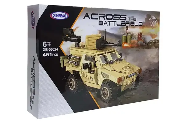 Конструктор "Військова машина" 451дет XB-06024 (Р) р.45*7*33см купити