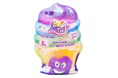 Слайм FLS-02-01U "Fluffy Slime" 500 гр, в пакеті DANKO купити