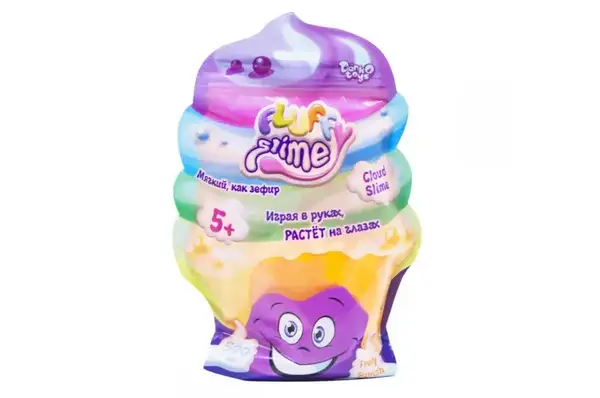 Слайм FLS-02-01U "Fluffy Slime" 500 гр, в пакеті DANKO купити