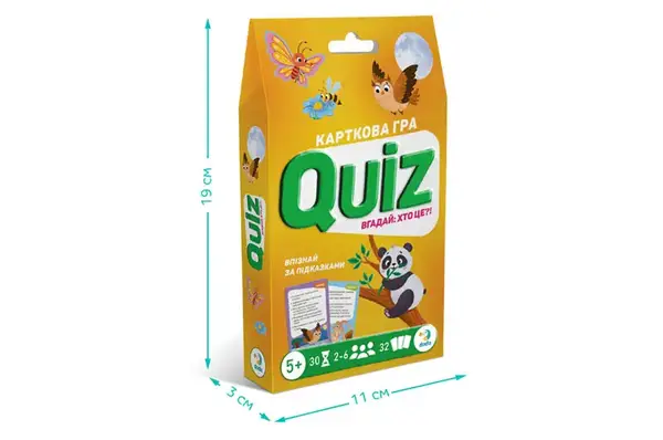 Настільна гра 301246 "Вікторина: Вгадай: хто це" DoDo купити недорого в Україні, фото 4