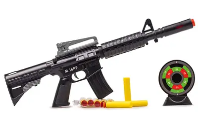 Автомат "М16" з поролоновими патронами 910 GoldenGun купити