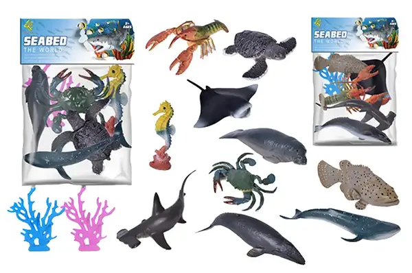Набір морських тварин HY714-8 в кульку 6шт. р.32x3x22 см YG Toys купити