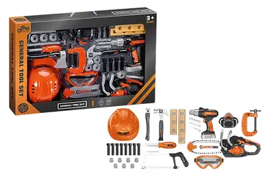 Набір інструментів на батарейках, в коробці 778-34 р.57*9,5*39см купити