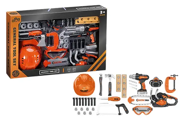 Набір інструментів на батарейках, в коробці 778-34 р.57*9,5*39см купити