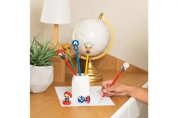 Набір колекційних фігурок-топерів SAMBRO серії "Bop n Tops"–МАРВЕЛ (3 фігурки, в асортименті) купити недорого в Україні, фото 4