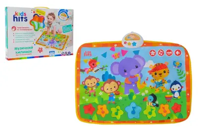 Килимок музичний KH04-001 "Дитячий концерт" в коробці р.38x26x4 см KidsHits купити