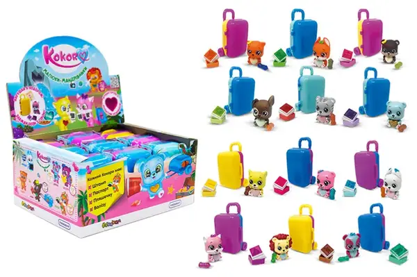 Колекційний ігровий набір 2/CN22 Kokoro "Малюки-Мандрівники" в дисплеї #SBABAM купити