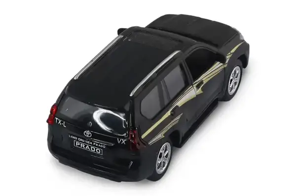 Машина KM6189D "TOYOTA PRADO" чорний TECHNODRIVE купити недорого в Україні, фото 3