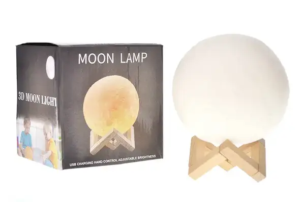 Настільний кольоровий 3D світильник "Місяць" LY-167 коробка 14*13*14 см купити