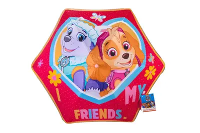 Парасолька дитяча Paw Patrol PL82133 Скай та Еверест, світловідбивна стрічка, діаметр – 89 см, довжина тростини – 69 см купити