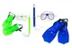 Набір для плавання 0825L (маска, трубка, ласти) в кульку р.45x19 см YG Toys купити недорого в Україні, фото 37907