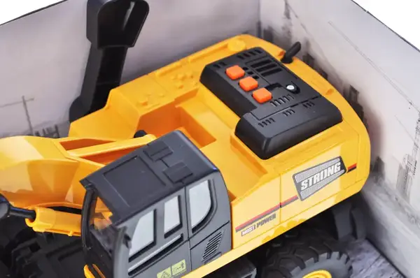 Екскаватор інерційний RJ9810A озвучений, зі світлом, в коробці р.35,5x17,7x12,5 см YG Toys купити недорого в Україні, фото 5