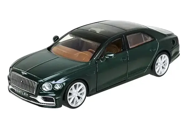 Машина (електро) металева АВТОПРОМ 68718R/ 68718G 1:38 "Bentley Flying Spur Hybrid" батар., світло, звук, відкр.двері, капот, багаж., коробка купити недорого в Україні, фото 4