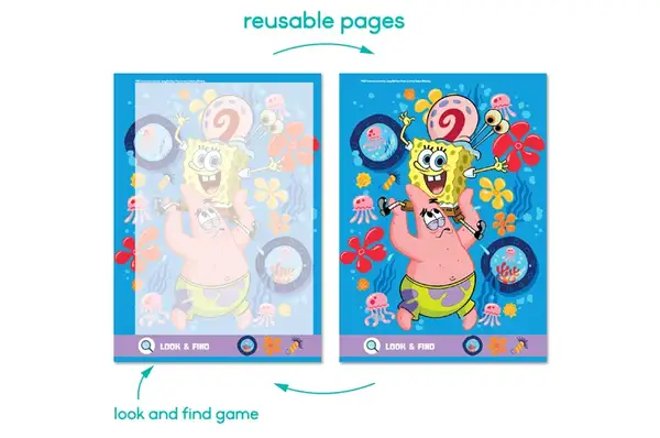 Набір водних розмальовок 200642 "Малюй водою: SpongeBob" DoDo купити недорого в Україні, фото 3