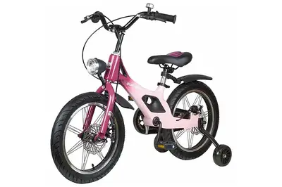 Дитячий велосипед Crussier ICONIC pink 18 дюймів, двоколісний Maraton купити