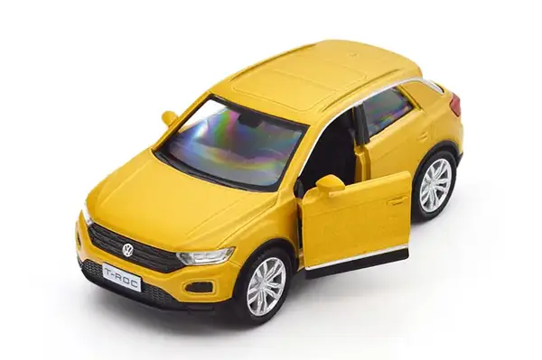 Автомодель - VOLKSWAGEN T-ROC 2017 (золотий) купити недорого в Україні, фото 3