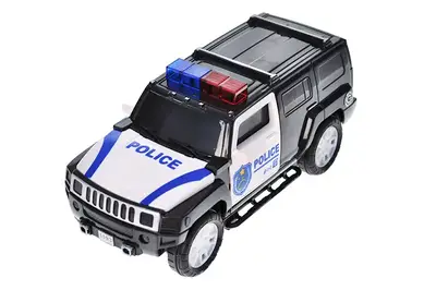 Машина "Поліція" на батарейках озвучена, зі світлом, в коробці JYD1193A р.22*10*10,5см купити