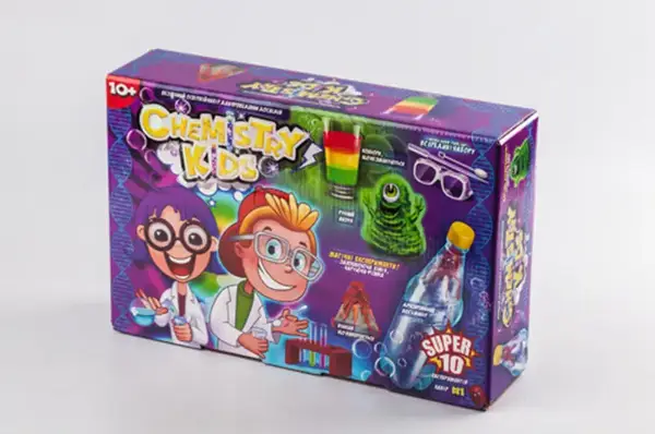 Набір для дослідів CHK-01-01U,02U,03U,04U "CHEMISTRY KIDS" великий DANKO купити недорого в Україні, фото 5