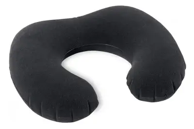 Подушка надувна 68675 чорна, дуга, велюр р.33x25x8 см INTEX купити