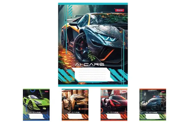 Зошит 48 аркушів лінія в асортименті YES/1 Вересня купити