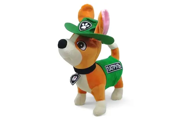 М'яка іграшка 0346 Щеня Трекер 36 см Україна купити