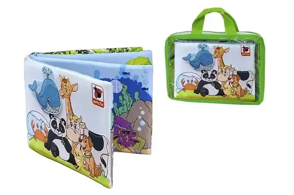 Розвиваюча книжка MC070301-03 "Тваринки" в сумці р.22x8x15см Масік купити недорого в Україні, фото 4