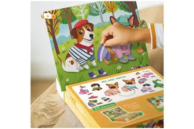 Магнітна гра 200278 "Кумедні пси" DoDo купити