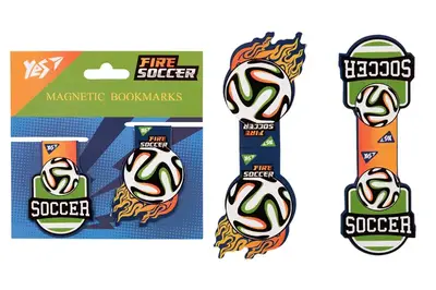 Закладки магнітні 708111 "Football Soccer", 2шт Yes купити