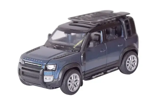 Машина металева "Автопром" 68416 1:32 2020 Land Rover Defender 110, на батарейках, світло, звук, відкриваються двері, в коробці 20 * 11 * 10 см купити недорого в Україні, фото 2