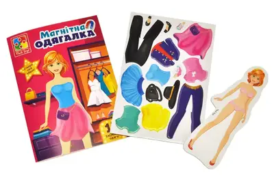 Магнітна одягалка "Everyday look" в папцi VT3204-31 VladiToys купити