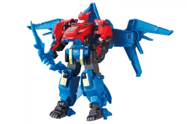 Набір ігровий з роботом-трансформером EU580813 Раптор Болт Вінг з 2-ма машинами DINOSTER купити недорого в Україні, фото 3
