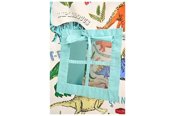 Вігвам - намет дитячий "Динозаврики" пишний килимок, фіксатор, 2 подушки купити недорого в Україні, фото 5