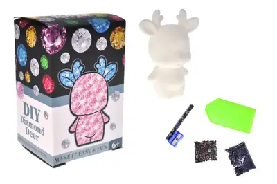 Набір для творчості з кристалами в коробці DD123 (Н) р.9*6*6см купити