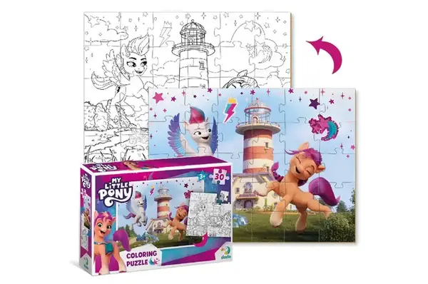 Пазл "My Little Pony" 30ел. 2в1 "Чарівні Зіпп та Санні" 200124 DoDo купити недорого в Україні, фото 2