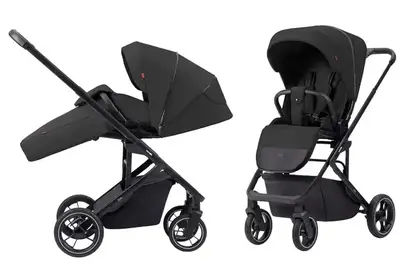 Коляска прогулянкова CRL-5508 "Alfa" Midnight Black BFM CARRELLO купити