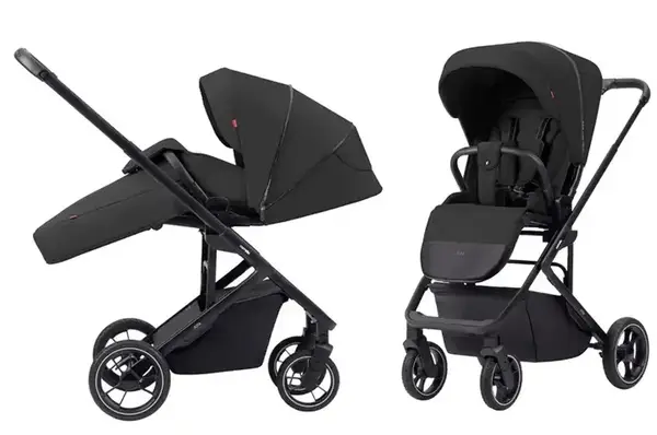 Коляска прогулянкова CRL-5508 "Alfa" Midnight Black BFM CARRELLO купити