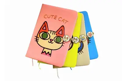 Блокнот на магніті А5, 763883ML PU Cute cat р.14×21см, 80 арк купити