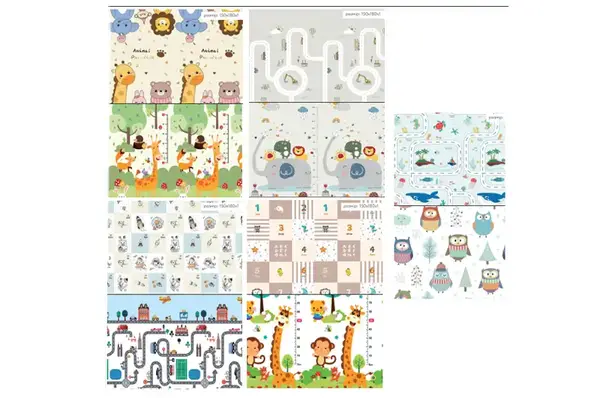 Килимок складний 150 XPE 5 кольорів, сумка 180x1x150 см CARRELLO купити