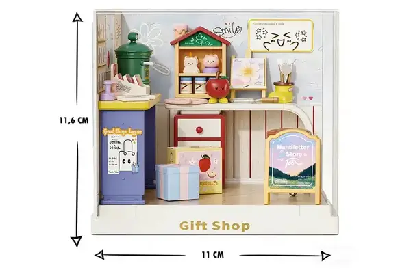 Конструктор-румбокс 8037 MINI HOUSE серії "Інтер'єр Міні" – КРАМНИЦЯ ПОДАРУНКІВ купити недорого в Україні, фото 5