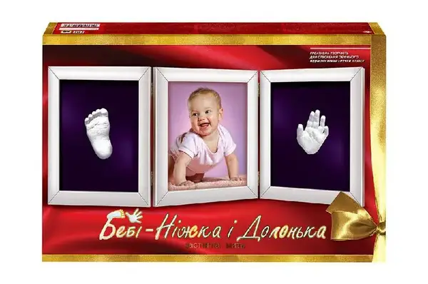 Набір для творчості "Бебі ніжка і долонька" БНЛ-01 DANKO купити