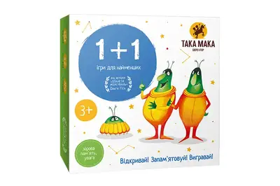 Настільна Гра "1+1" 60001-UA ТАКА МАКА купити