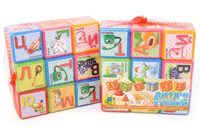 Кубики "Абетка" велика 14043 Mtoys купити