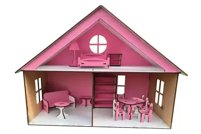 Ляльковий будиночок «LOL HOUSE» Рожевий 31*22*44 см купити