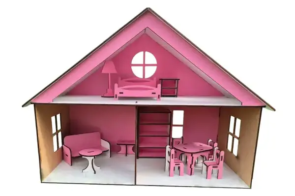 Ляльковий будиночок «LOL HOUSE» Рожевий 31*22*44 см купити